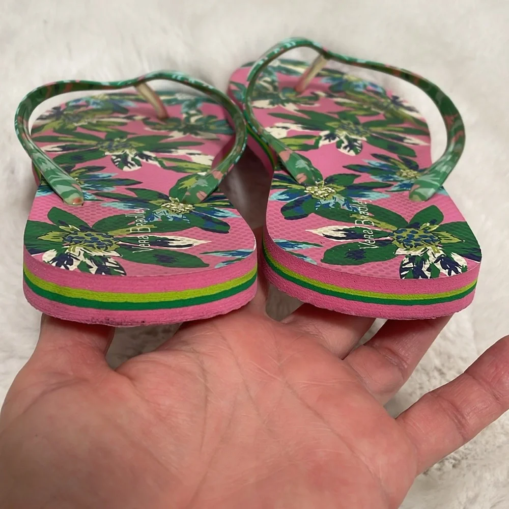 Vera Bradley Floral Flip Flops